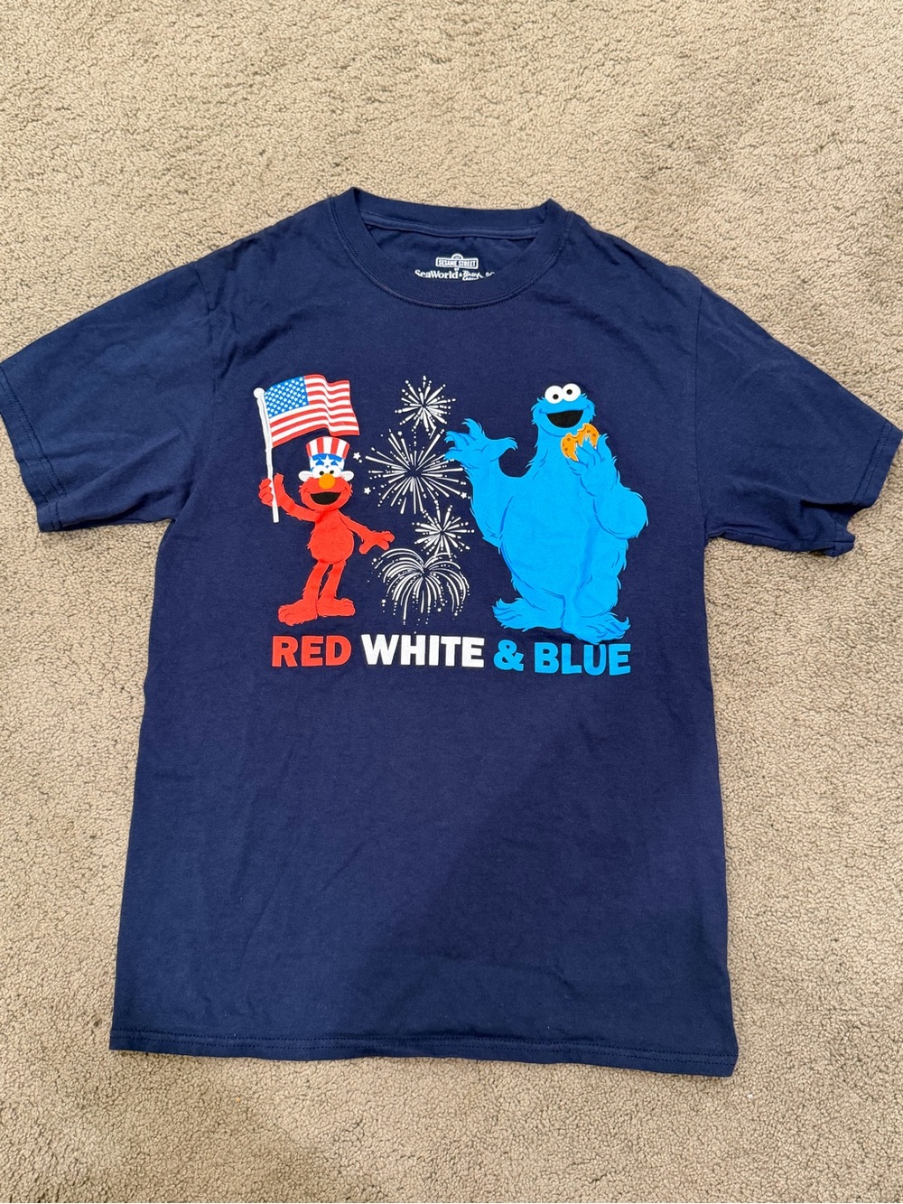 Sesame Street Patriotic Tee